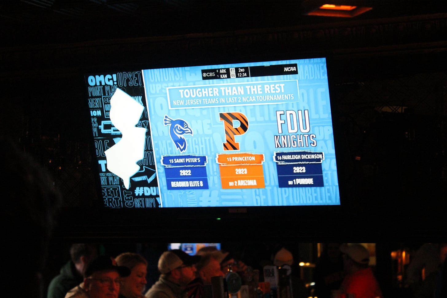 The broadcast compares the three New Jersey mid-majors that have pulled off NCAA Tournament upsets in the past two years. (Photo by Adam Zielonka) The broadcast compares the three New Jersey mid-majors that have pulled off NCAA Tournament upsets in the past two years. (Photo by Adam Zielonka)