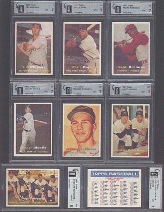 first graded cards 10 Mystery Card Got back my first graded