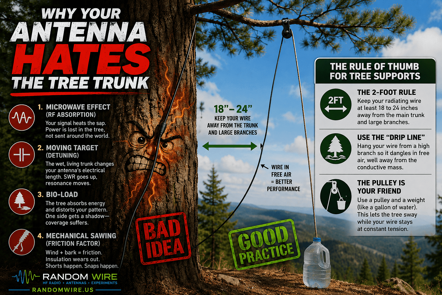 Why Your Radio Hates the Tree Trunk
