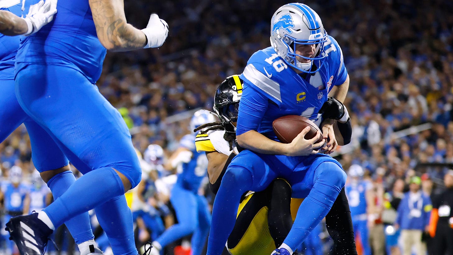 Explaining Rule for Steelers vs. Lions Ending After Goff's GW TD Negated by  Penalty
