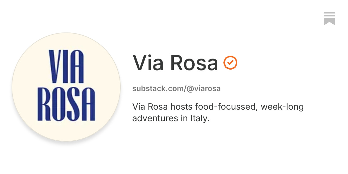 Via Rosa | Substack
