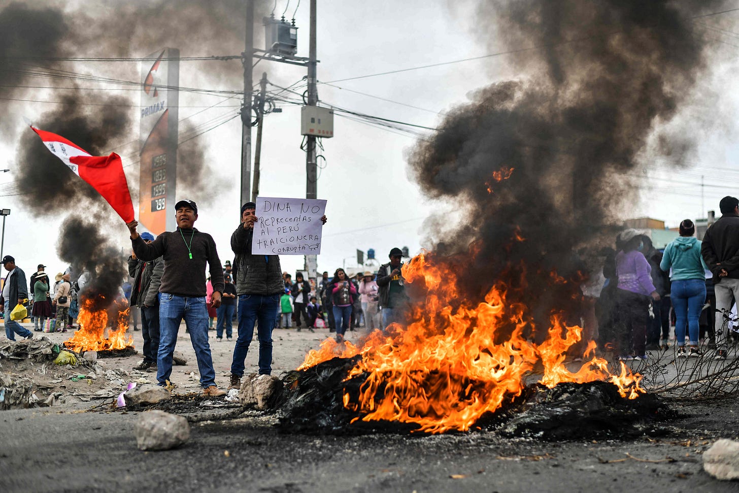 Peru's new president proposes moving up elections amid protests