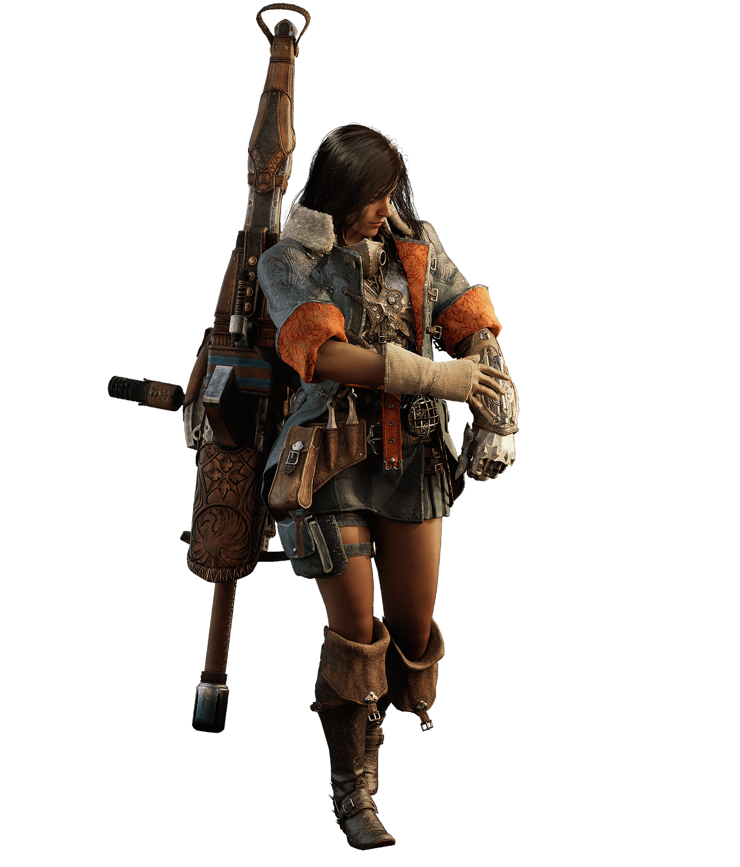 wilds female hunter