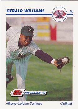 1991 Line Drive AA #23 Gerald Williams Front 1991 Line Drive AA #23 Gerald Williams Front