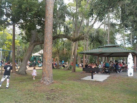 REC Booth at Kings Bay in Crystal River - July 4th 2024