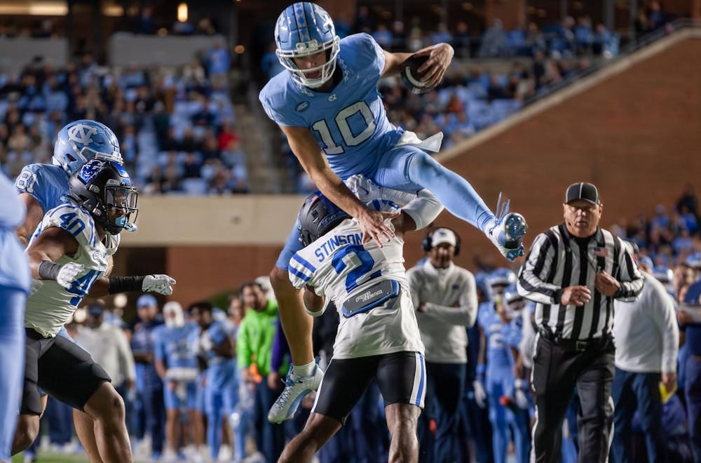 Drake Maye earns a likely 'fairytale ending' to Kenan career in  double-overtime victory over Duke -