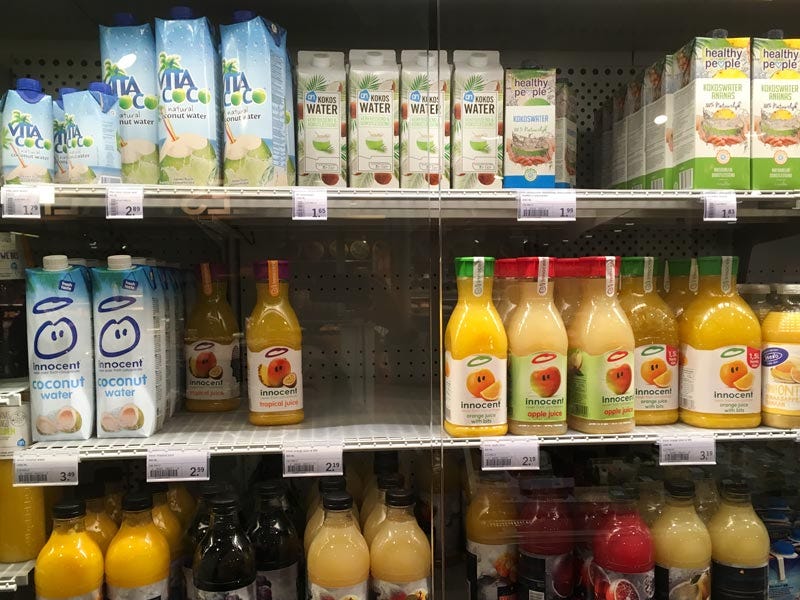 Agua de coco na Holanda Agua de coco na Holanda