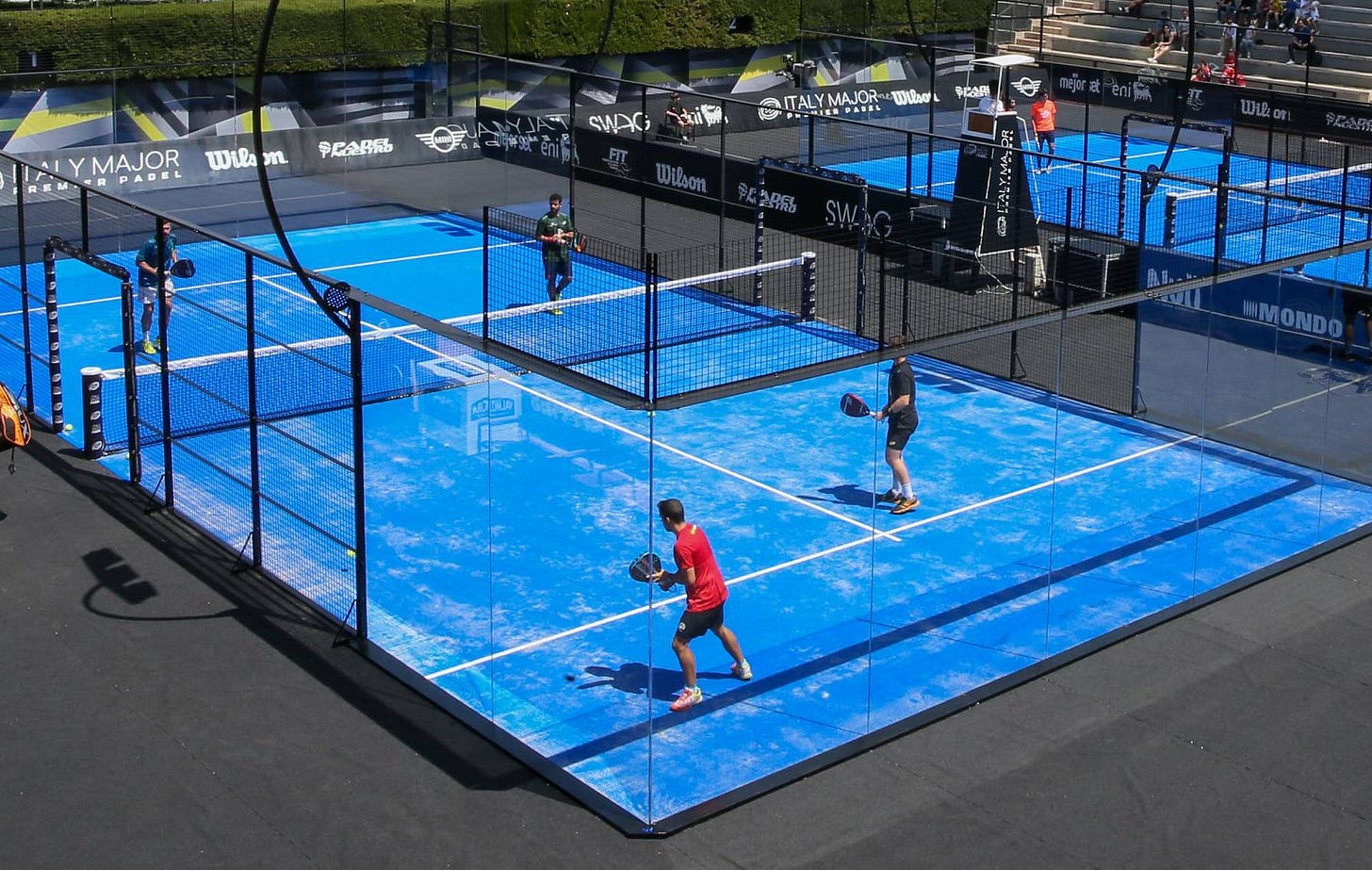 The padel court, measurements and materials