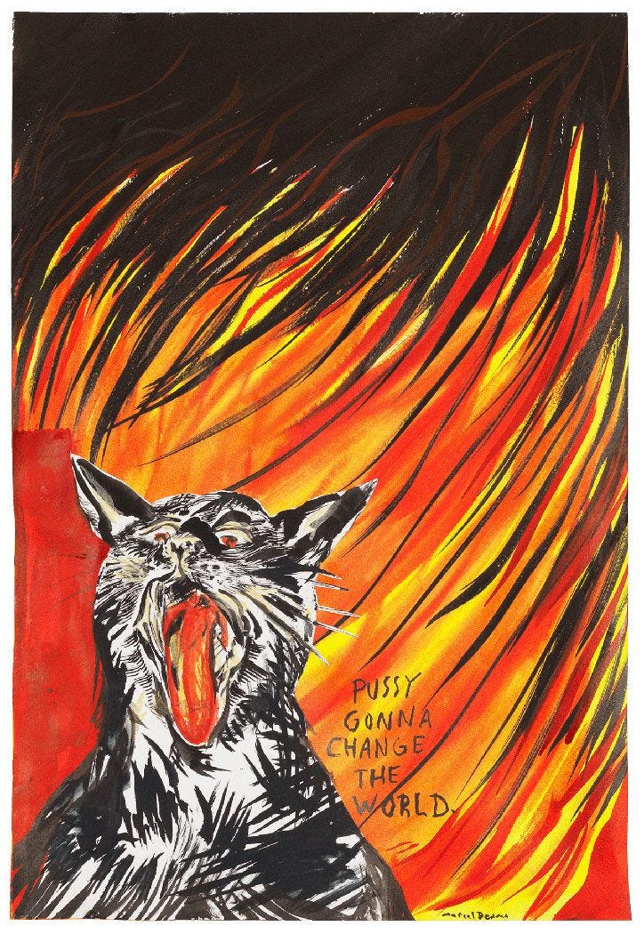 Raymond Pettibon Appreciates Your Black Flag Tributes