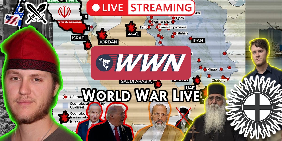 WORLD WAR LIVE w/ Conrad Franz Ep. 31: Iran WWIII EXPANDING, Prophecies ...