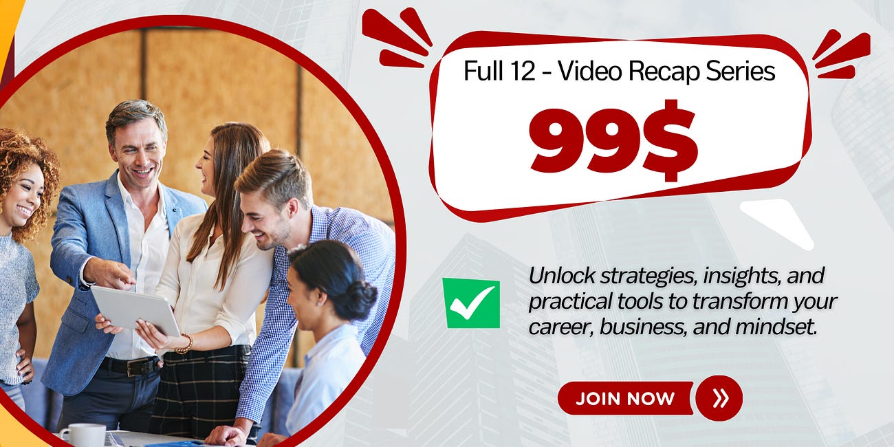 🎥 Unlock the AMA Loyal Fan Recap Series: 12 Episodes That Redefine Business & Leadership