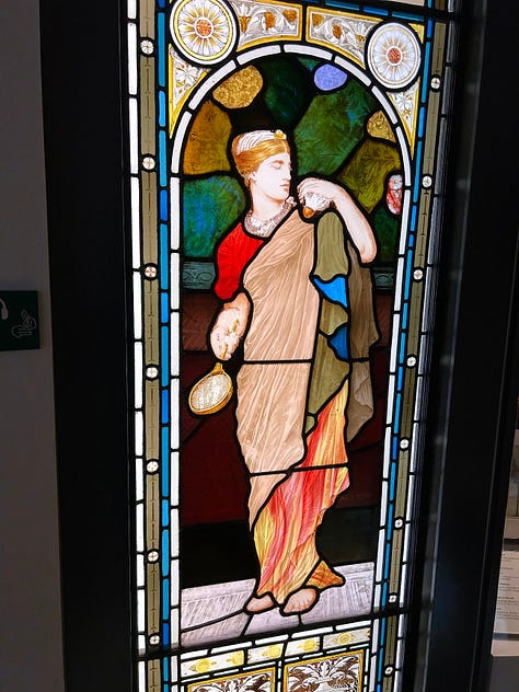 The Wimbledon queue! Ok, clearly not India, but this is the most underrated thing I did in London. Left: Queue buddies, Wimbledon 2023. Centre: Wimbledon museum. Right: 120 quid for row five Centre Court, round of 16, Alcaraz and Raducanu, Wimbledon 2024.)