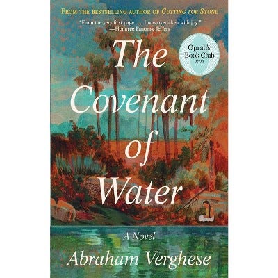 The Covenant of Water (Oprah's Book Club) - by Abraham Verghese (Hardcover)  : Target