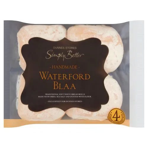 Waterford Blaas produced by Walsh’s Bakehouse for the Dunnes Stores Simply Better range