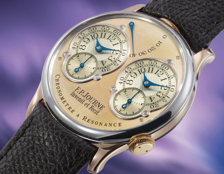 F.P. Journe Chronomètre à Résonance "Souscription No. 18"