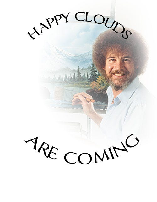 I hope Bob Ross's heirs can invest in Box.com