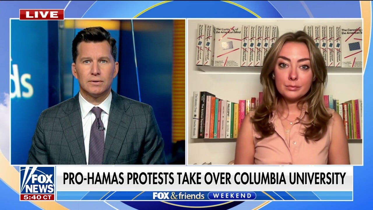 Part-time Columbia student Rikki Schlott on wave of protests: I would never  have imagined this