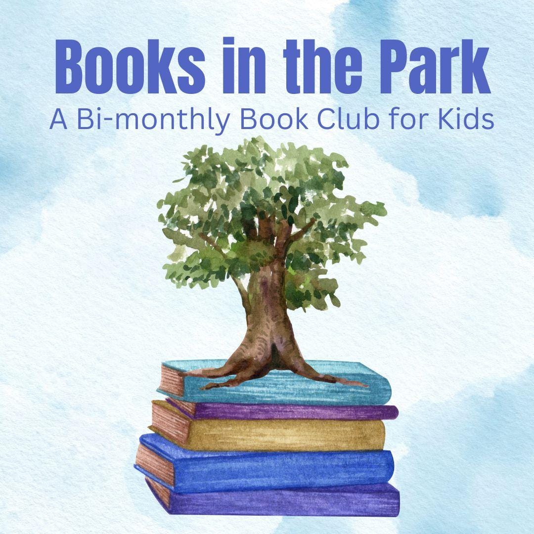A book cover with a tree growing on top of books

Description automatically generated