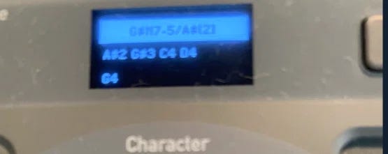 G#m7b5/A#