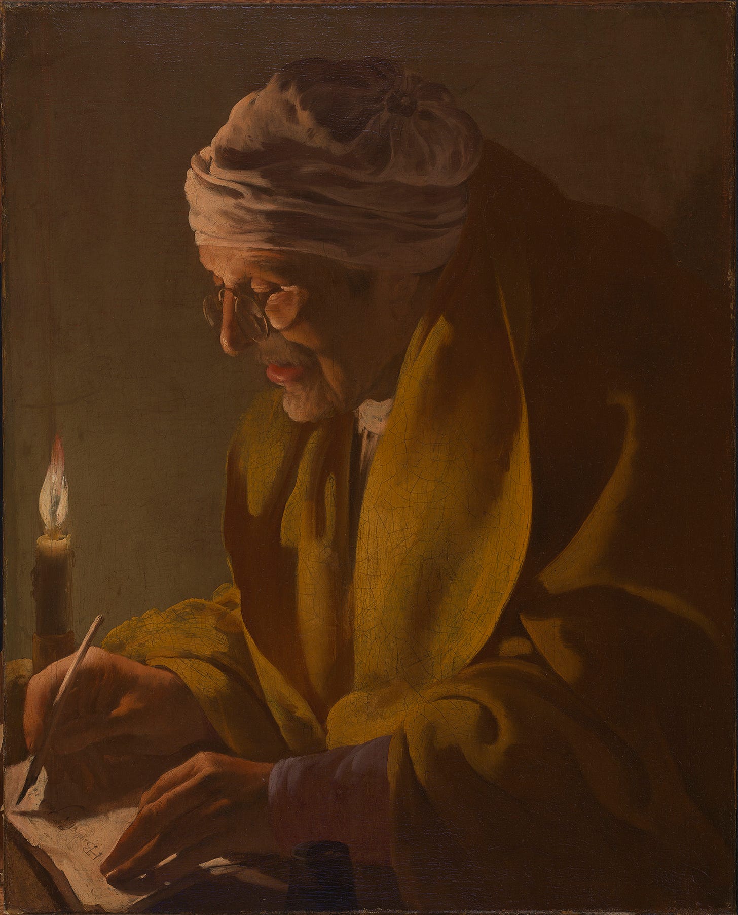 Light and Sight in ter Brugghen's Man Writing by Candlelight ... Light and Sight in ter Brugghen's Man Writing by Candlelight ...