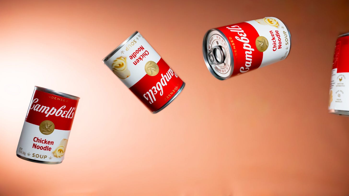 High prices and Goldfish growth have Campbell Soup's sales forecast looking up. High prices and Goldfish growth have Campbell Soup's sales forecast looking up.