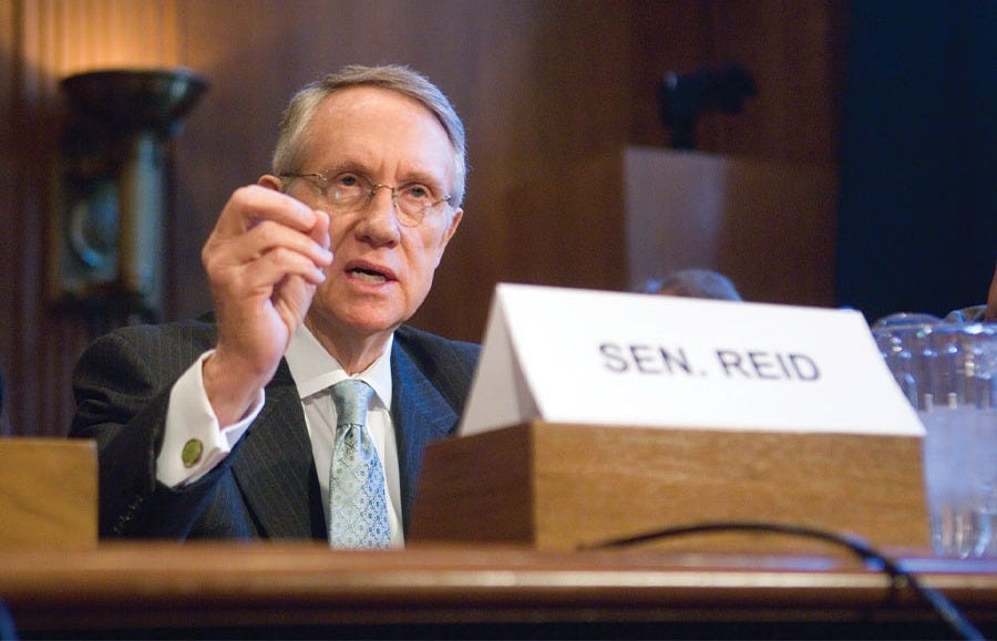 Nevada's Longest Serving Senator: Harry Reid's Lasting Legacy (Part II) |  University of Nevada, Reno