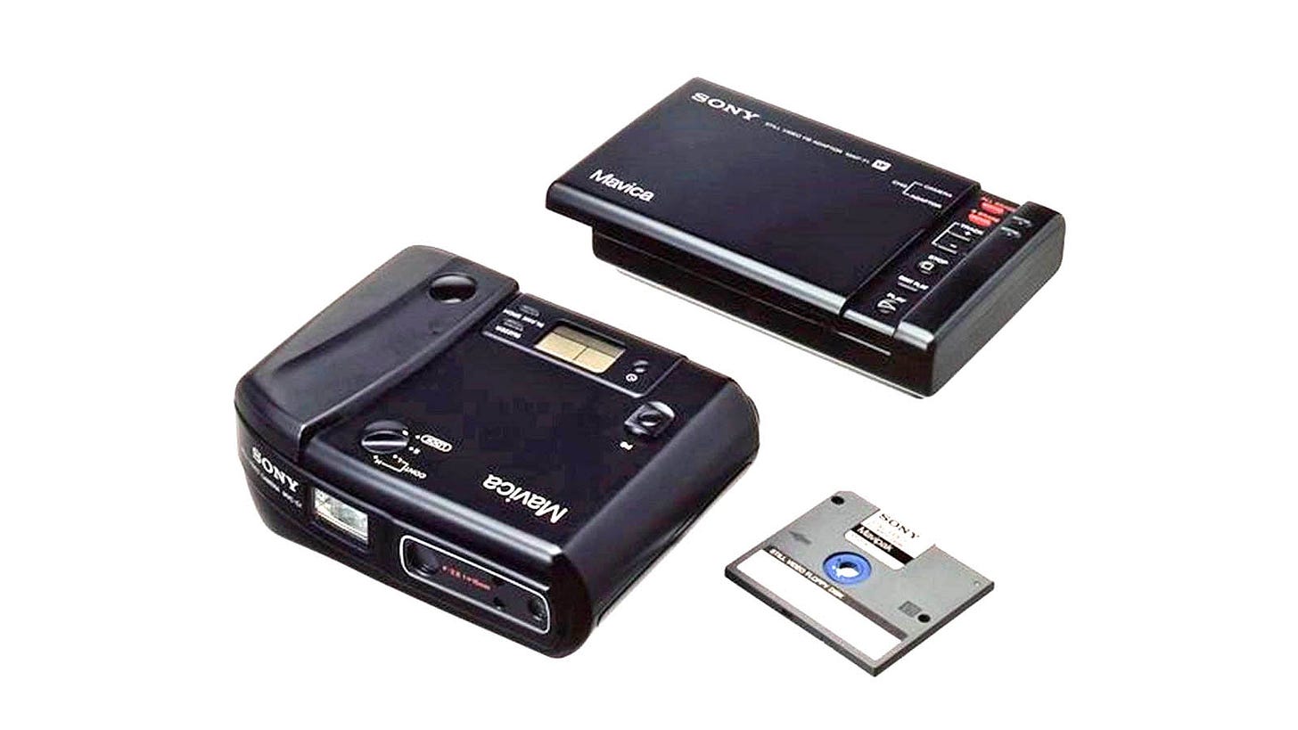 1981 Camera The Evolution of Sony's Mavica Cameras - by ObsoleteSony