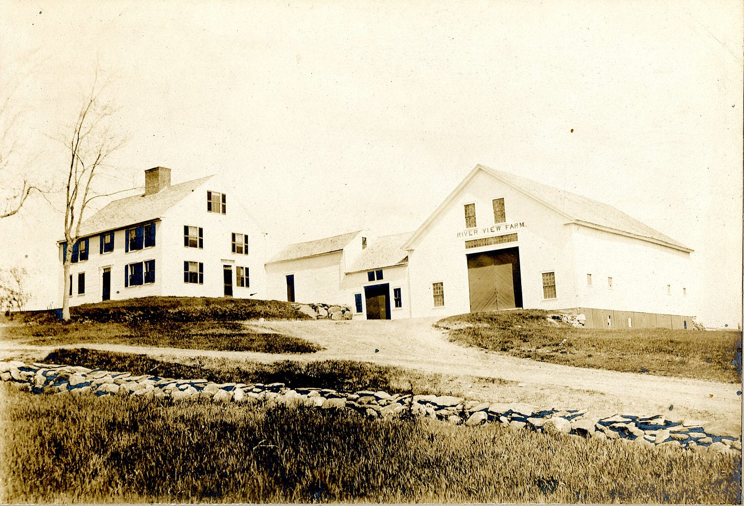 House and barn
