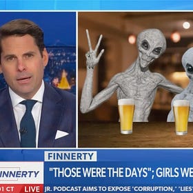 Newsmax Guy: Why Do We Never See Aliens Peeing Standing Up, And Are Women To Blame?