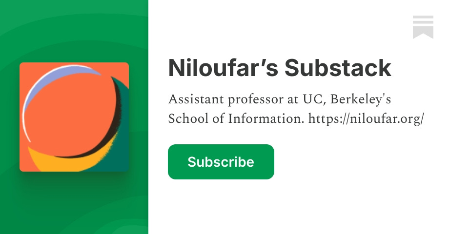 Niloufar’s Substack | Substack