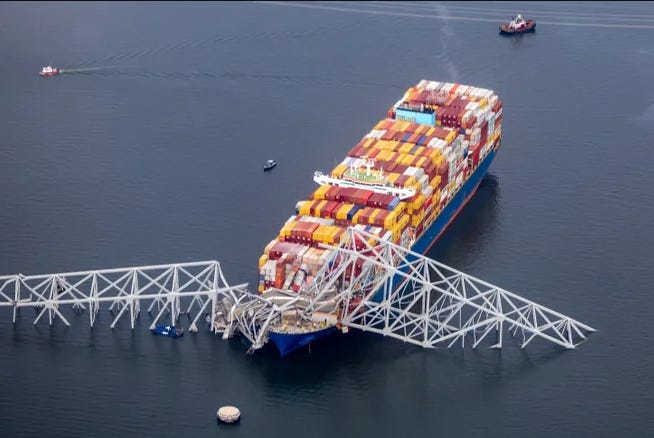 Federal agents board the Maersk Saltoro in Baltimore, managed by the same company involved in the Francis Scott Key Bridge collapse. Federal agents board the Maersk Saltoro in Baltimore, managed by the same company involved in the Francis Scott Key Bridge collapse.