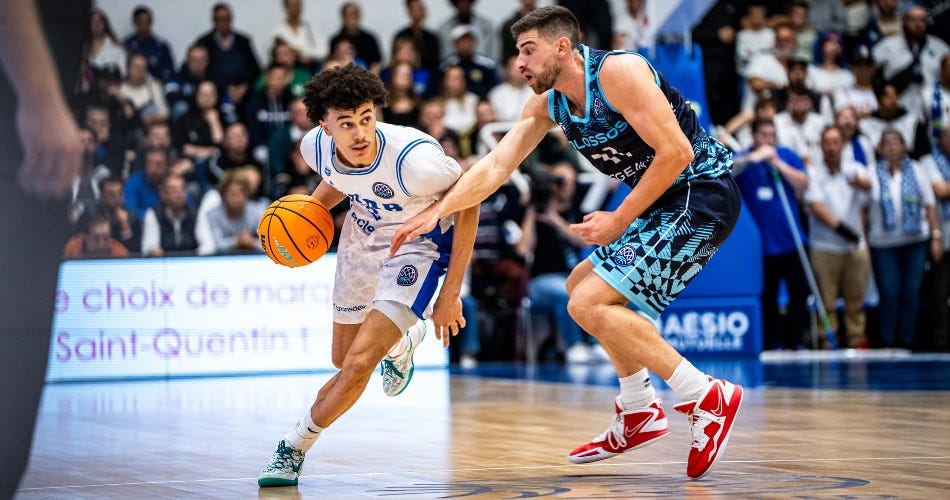 Nolan Traore shines as Saint Quentin crushes Kolossos - Eurohoops Nolan Traore shines as Saint Quentin crushes Kolossos - Eurohoops