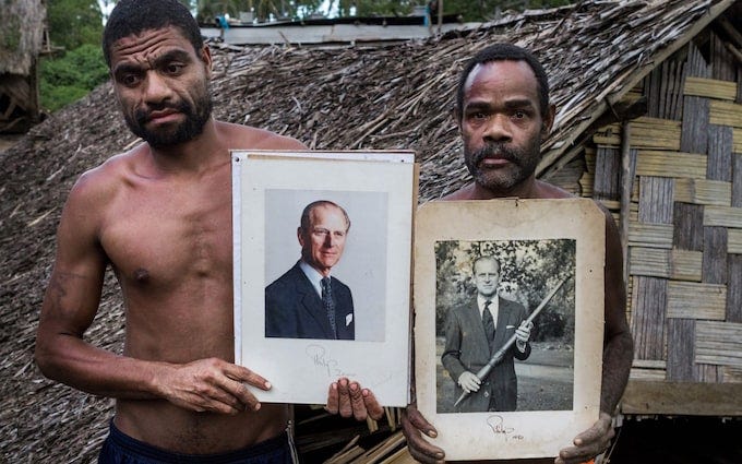 Spiritual succession: Vanuatu tribe who worshipped Prince Philip as a god  will now deify Charles