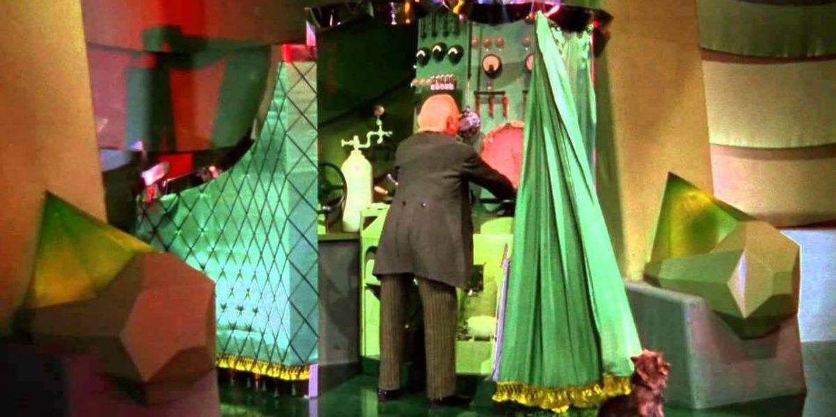 Wizard Of Oz Behind The Curtain