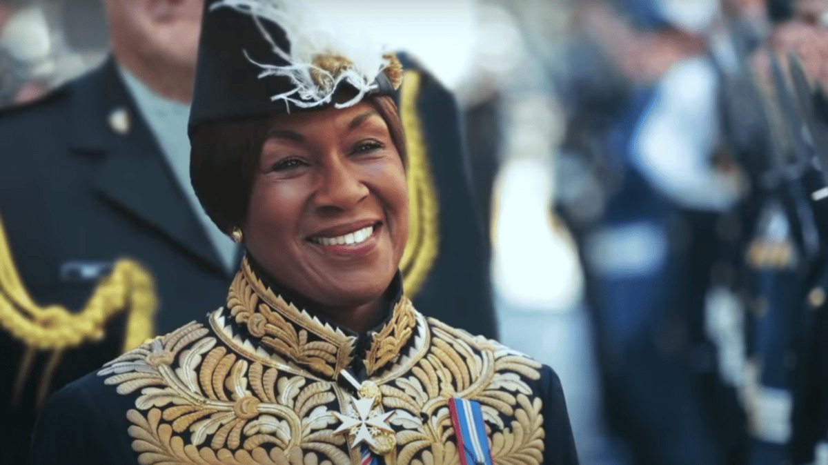 Mayann Francis, ONS, Lieutenant Governor of Nova Scotia from 2006-2012, in regalia
