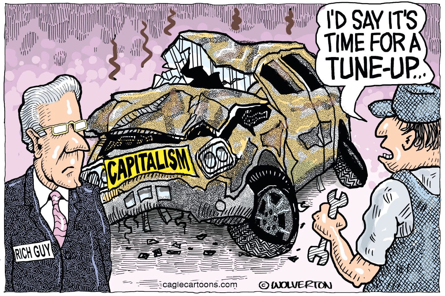 The only power working Americans have is their ability to organize and vote when billionaires have rigged the system and bought political control.