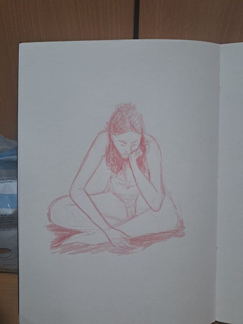 life drawings of female nude in Cardiff