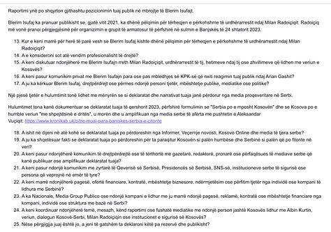 Pyetjet që e trembën Berat Buzhalën