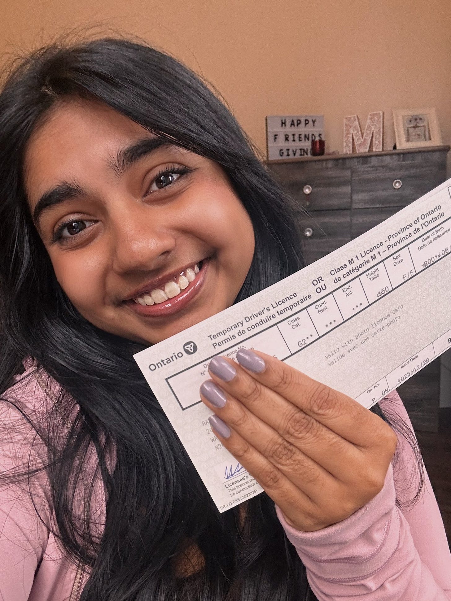 finally got my driving licence at 22 🥺🙈💀