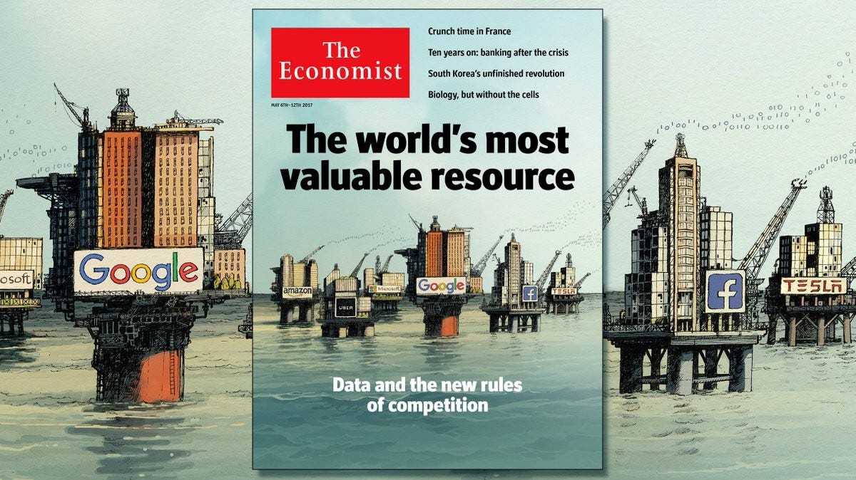 🤨 "Data is the new oil."