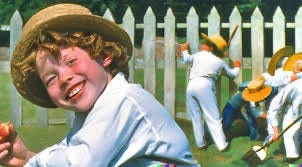 Tom Sawyer tricks his friends to ...