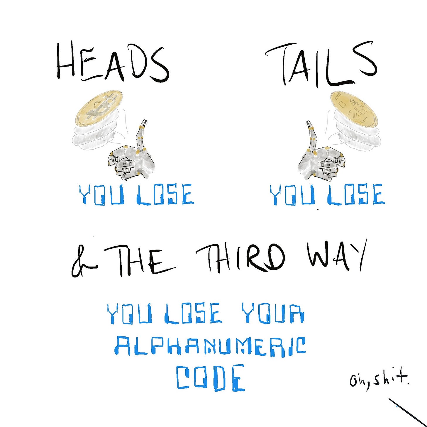 cryptocurrency cartoon