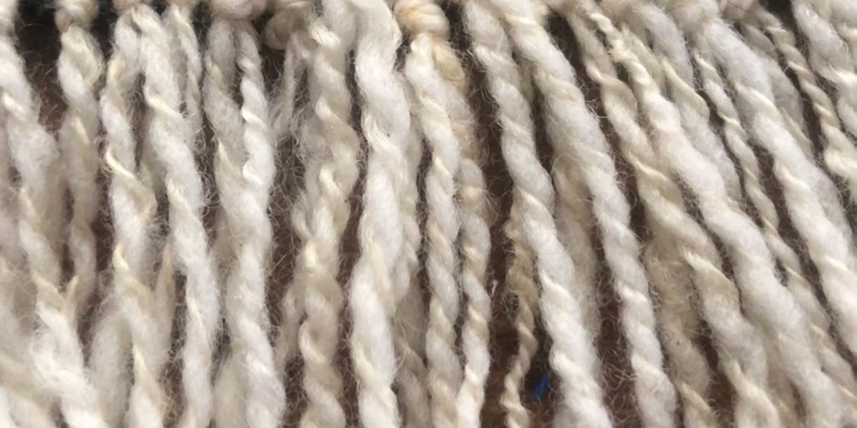 the string skirt project - by June Covington