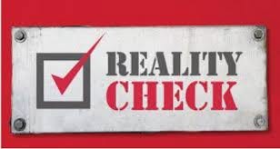 Reality Check: Live in the present, not ... Reality Check: Live in the present, not ...