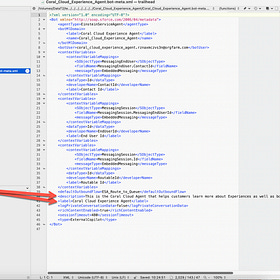 Mapping from Agentforce UI to Metadata