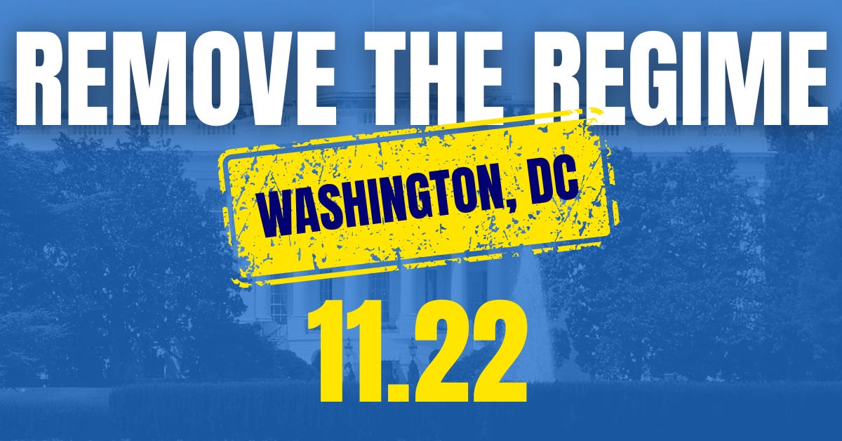 Remove Ally Warning for 'Remove the Regime' Protestors: ‘Refuse Fascism’ Is Not ...