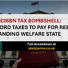 The £26bn Tax Bombshell: Record Taxes to Pay for Reeves’ Expanding Welfare State