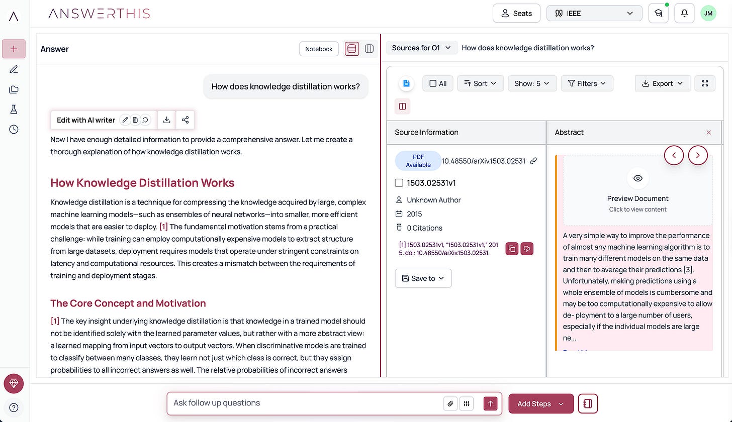 AnswerThis example chat with research paper. Image by Jim Clyde Monge AnswerThis example chat with research paper. Image by Jim Clyde Monge