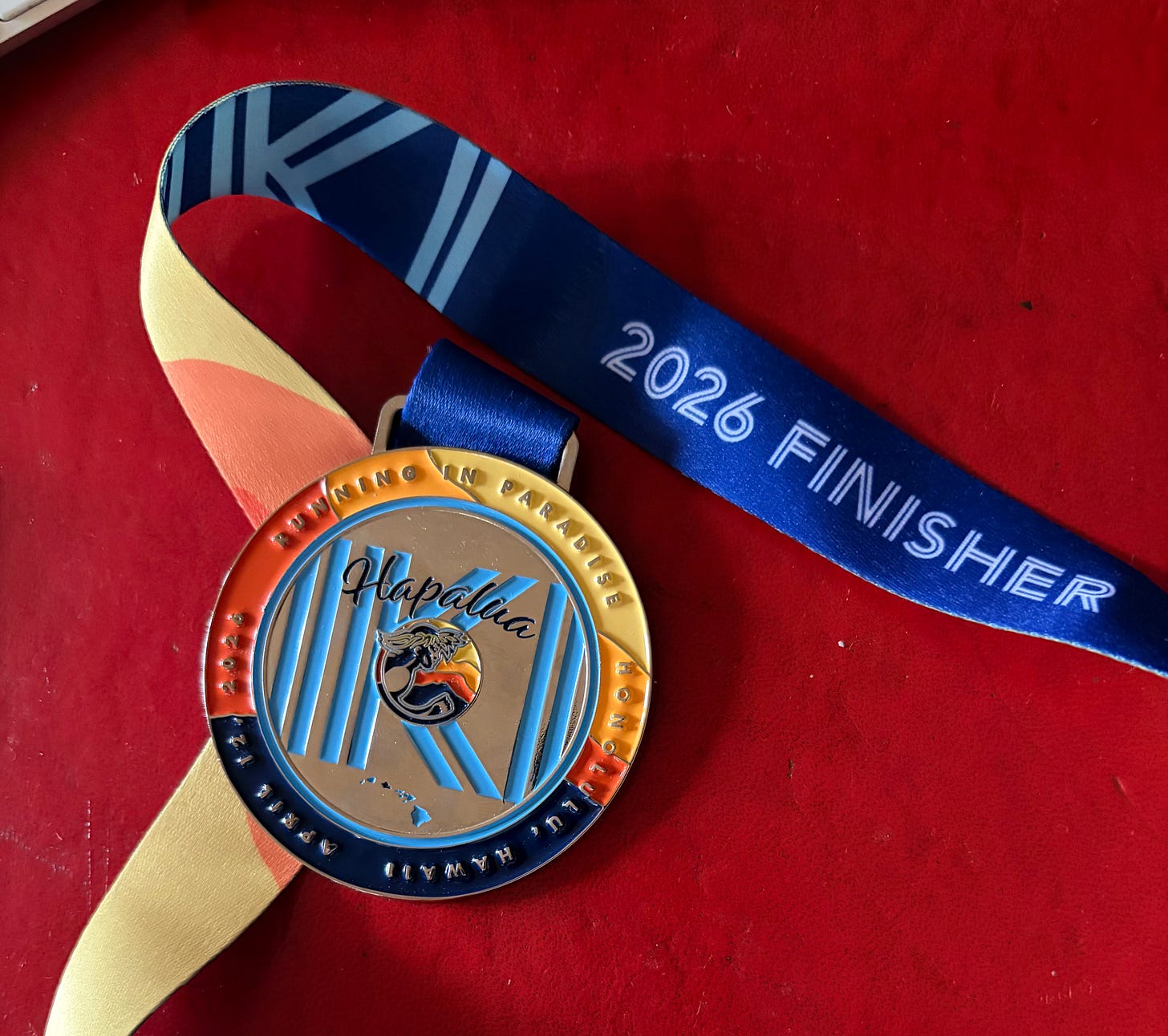 Hanalua Iki finisher medal