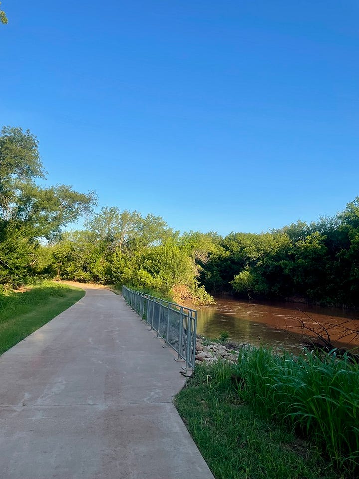 My photos of the Wichita Falls RV Park and adjacent trail.